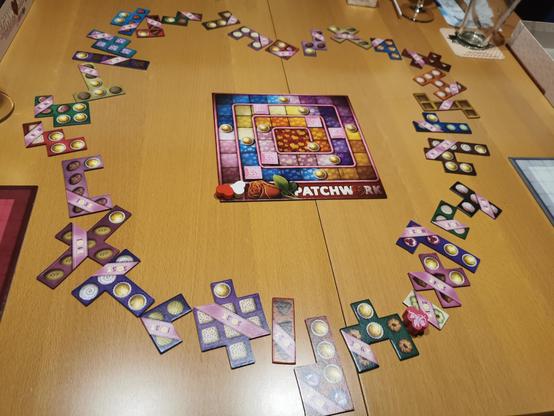 Patchwork Valentinstag sonderedition mit Schokolade