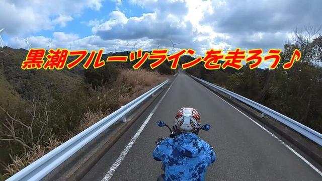 【バイクツーリング】黒潮フルーツラインを走ろう♪