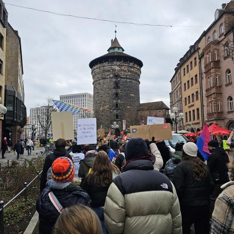 Foto von der Demo