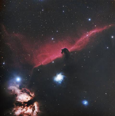 the horse head nebula