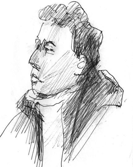 Woman in the train