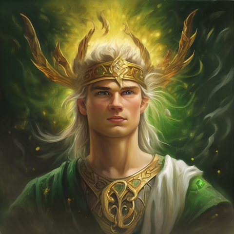 Lugh, generated with replicate.com by 1. Neu-Kelte