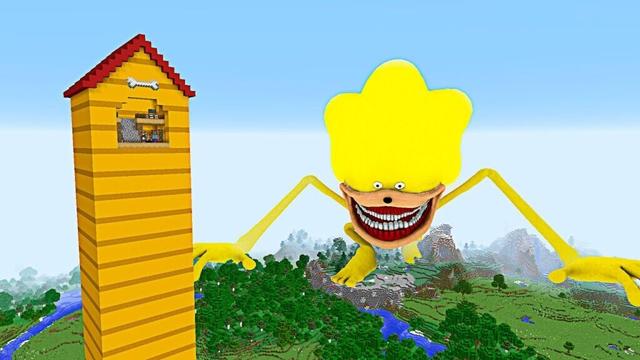 SURVIVING FROM SHIN TAILS ARRIVAL in Minecraft PART 3 - Gameplay - Coffin Meme