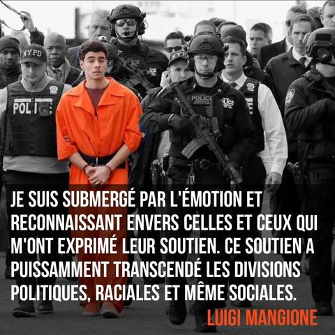 photo de Luigi mangione lors de son transfert