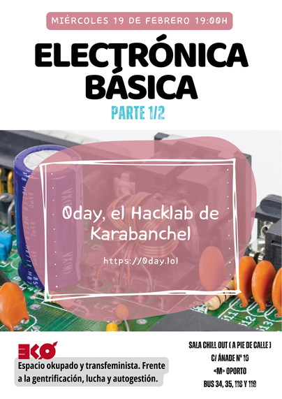 Cartel promocional del evento.
