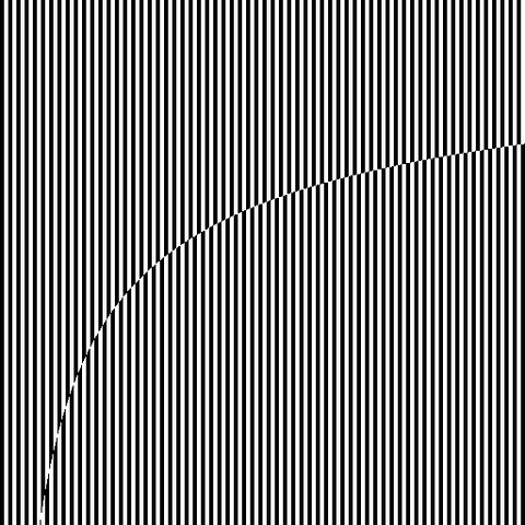 Immagine bitart generata tramite algoritmi bitwise