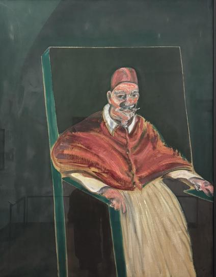 Francis Bacon
Dublin 1909 – Madrid 1992
Study for Pope II, 1961
Oil on canvas, 150 x 118 cm