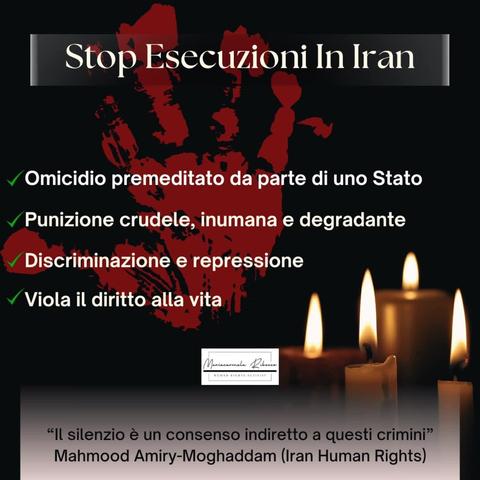 Le esecuzioni sono: un omicidio premeditato da parte dello Stato, una punizione crudele, inumana e degradante, fonte di discriminazione e repressione e viola il diritto alla vita