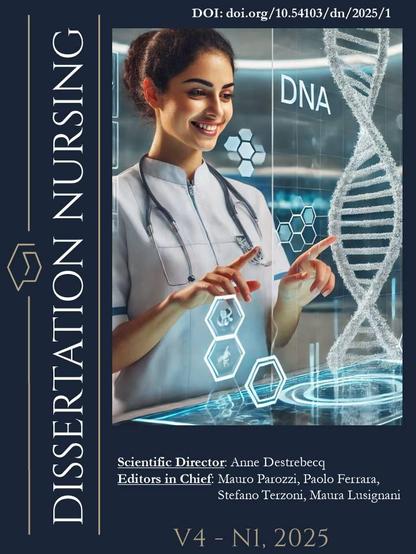 Copertina del Volume 4, Numero 1 (2025) della rivista  DISSERTATION NURSING