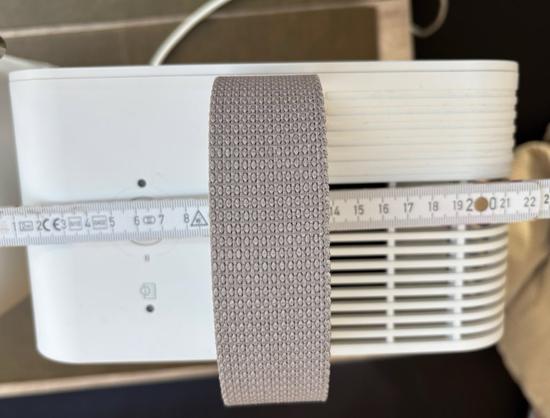 Ikea Luftreiniger: Breite 22,0cm.
