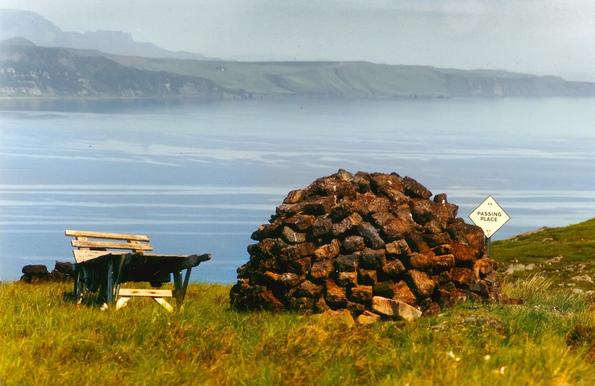 A quiet passing place on the Isle of Skye—where time slows, and the land meets the sea in silence. A weathered bench, a stack of drying peat, and an endless view of the Hebrides. Captured on Leica M3, bringing the timeless beauty of film to life.

Hashtags:
#IsleOfSkye #ScotlandViews #PassingPlace #LeicaM3 #FilmPhotography #35mmFilm #AnalogPhotography #Hebrides #TimelessScotland #HighlandBeauty #RusticCharm #PeatStack #TraditionalScotland #SlowTravel #ScenicViews #RoadsideStories

Keywords:
Isle of Skye, Scotland landscape, passing place, Hebrides, remote beauty, film photography, Leica M3, 35mm film, travel photography, highland scenery, rugged nature, peat stack, rustic bench, timeless travel, analog aesthetics, traditional Scottish peat drying.