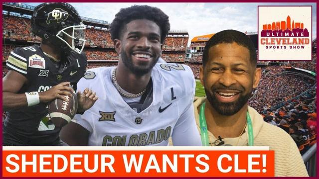 SHEDEUR SANDERS WANTS TO PLAY FOR THE CLEVELAND BROWNS