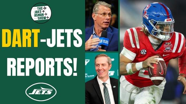 Reacting to ESPN Jets Insider Reporting Jaxson Dart as 'Name to Watch' for Jets!