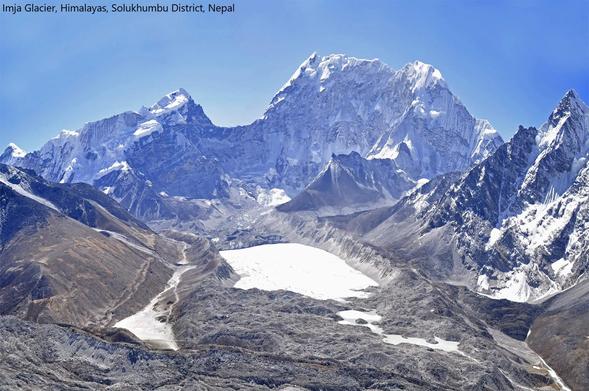 photo - Imja Glacier, Himalayas, Nepal