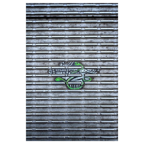 Colour photo of waste chewing gum on The Millennium Bridge turned into tiny art