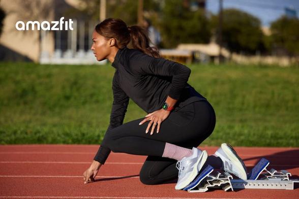 Gabby Thomas Amazfit