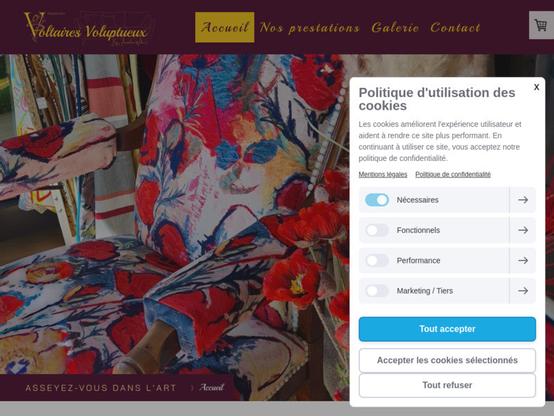 Tapissier décorateur Voltaires Voluptueux - Amandine Weber à #Domène (#Isère) Voltaires Voluptueux avec Amandine weber vous accueille dans son magasin, pour la restauration de vos chaises, faute...
Suite 👉 https://artisansdupatrimoine.fr/professionnel/4903/voltaires-voluptueux-amandine-weber-domene
#Artisan #Restauration #Patrimoine