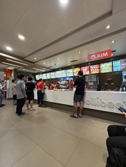 Photo of Jollibee fast-food restaurant in the Philippines