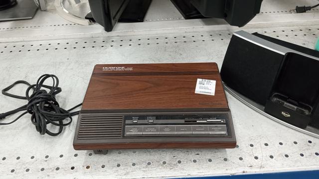 A tape answering machine.  There were several.  Did someone collect them?
