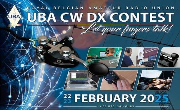 Flashcard for next weekend's UBA DX CW Contest