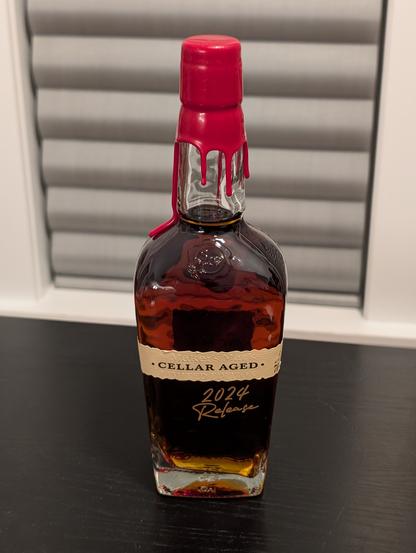 Marker's Mark Cellar Aged 2024 front of bottle