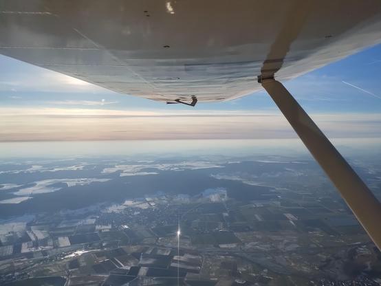 Cloud layers from inflight.