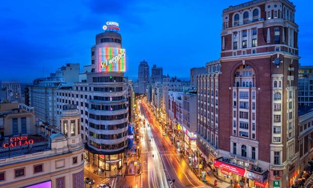 Imagen de la Plaza de Callao, en Madrid. (Getty Images)