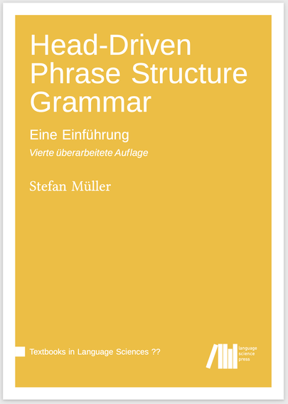 Buchcover: Head-Driven Phrase Structure Grammar
