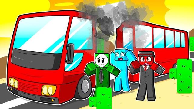 A Maior Viagem de Ônibus do Minecraft!