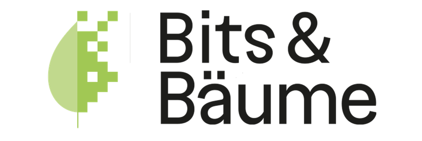 Das Logo, Bild von dem Bündnis Bits und Bäume.