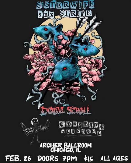 Sister Wife Sex Strike / Doom Scroll / Constant Headache / Rude Echos