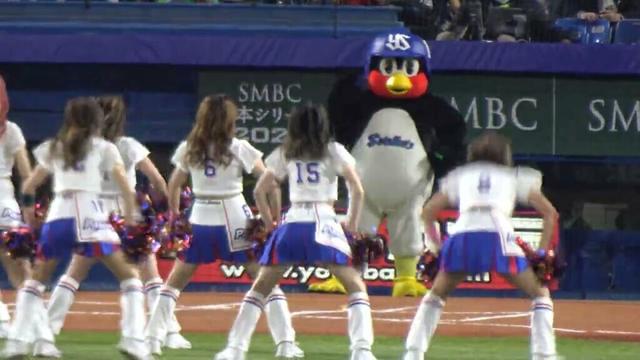 『つば九郎』日本シリーズ2022 つば九郎！東京ヤクルトスワローズ vs オリックス・バファローズ 第7戦【プロ野球】2022/10/30 神宮球場