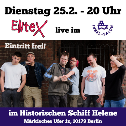Bandfoto mit Text (Steht alles im Post)