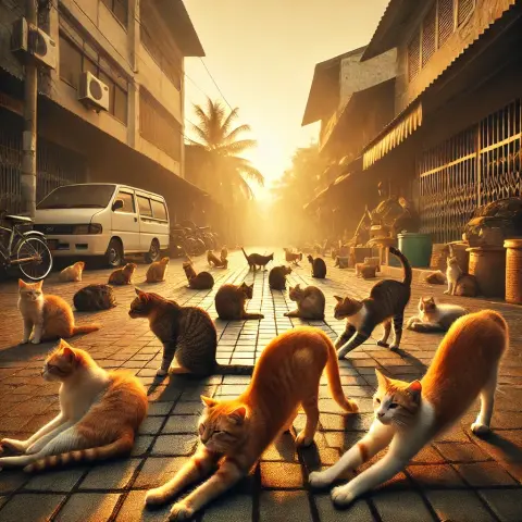 ①«Generated by GPT4o»
purr-fect days cat pictures
#本日の成果物