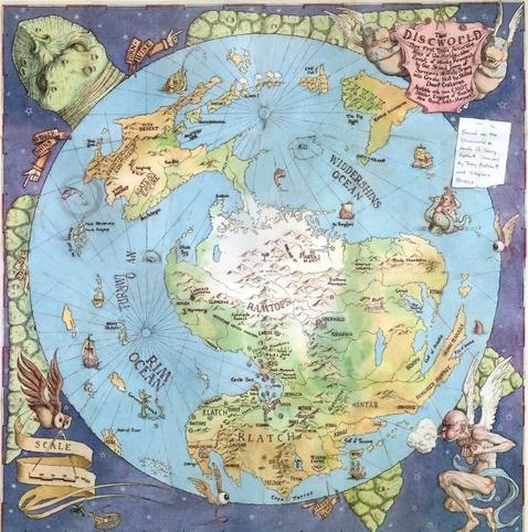 map - DiscWorld
