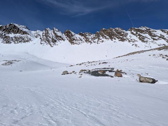 A view to the sunny Sommerwand mountain range.