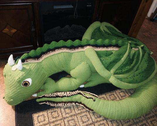 Keifer the Forrest dragon completed!