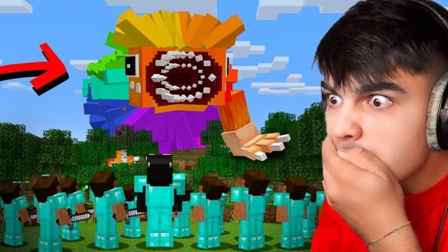 YARNABY vs 100 PERSONAS en Minecraft!