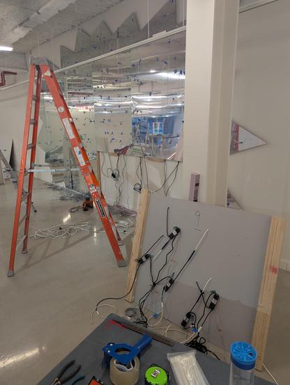 Most of our burst fitting nicely between the pillars. It's REALLY gonna fill the space