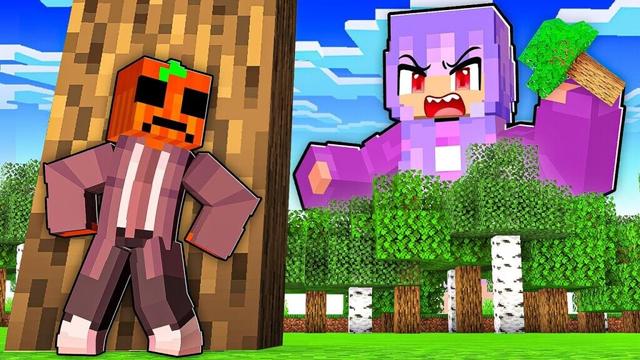 DIMINUTO vs GIGANTE en Escondite en Minecraft!
