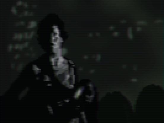 Pixel art from Aliens the movie.