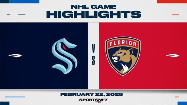 NHL Highlights | Kraken vs. Panthers - February 22, 2025