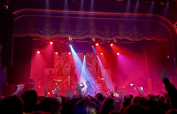 Green Lung band on stage at The Forum, Kentish Town, London.