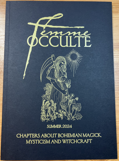 Hermetic Library Zine Library Accession Femme Occulte Summer 2024 Cover
