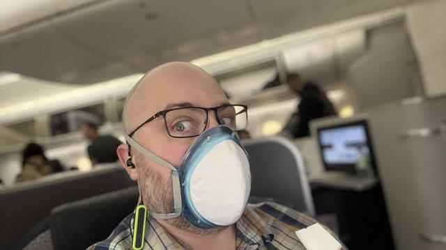 Selfie... with N99 Pro XL Envomask, glasses, and IsoTunes Pro Aware 2.0.

… only other headgear I could possibly add at this point would be my signature Felix.Network ballcap.