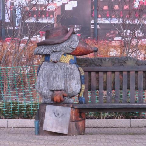 Womble on Plough Lane