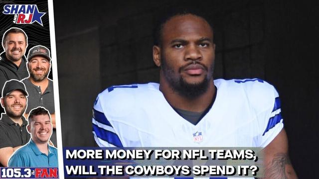 Will The Cowboys Spend Their New Salary Cap Money Or Earmark It For Micah's Extension? | Shan & RJ