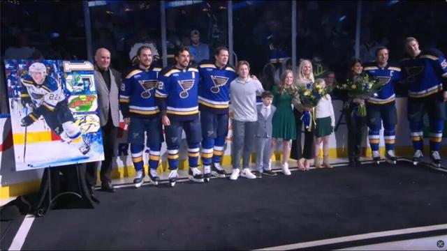 Ryan Suter 1,500 Games Ceremony