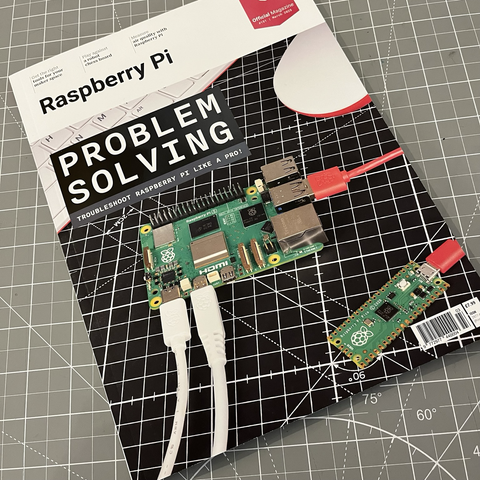 Cover of Raspberry Pi magazine