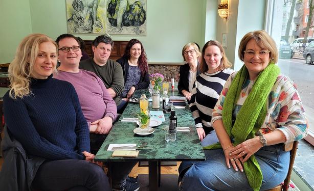 Das ZBIW-Team im Café
